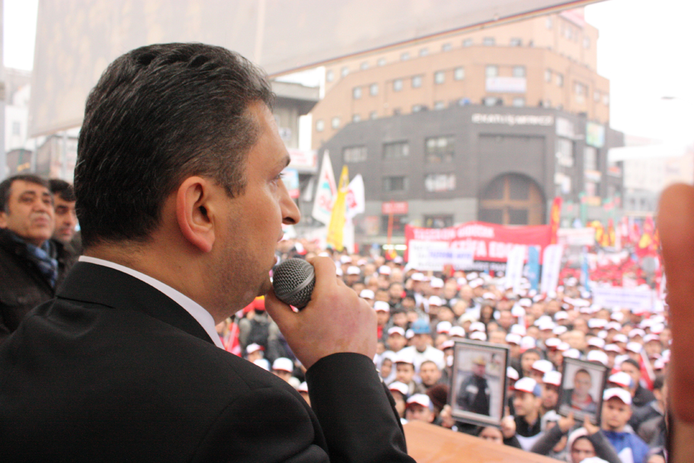 Zonguldak mitingi 17 Ocak 2012